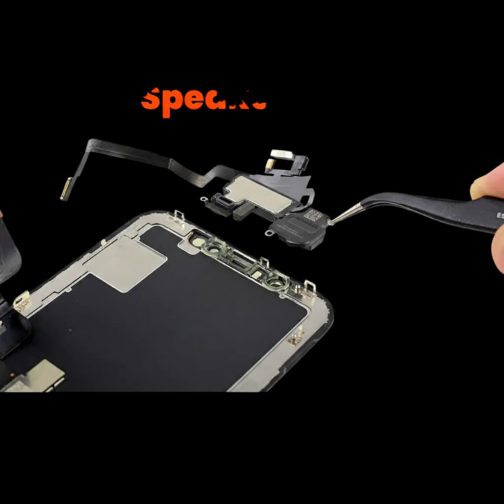 Speaker repair background graphic