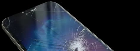 Broken screen repair preview